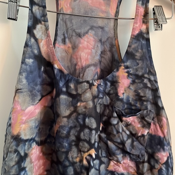 WILFRED silk racer back blouse - Picture 2 of 3